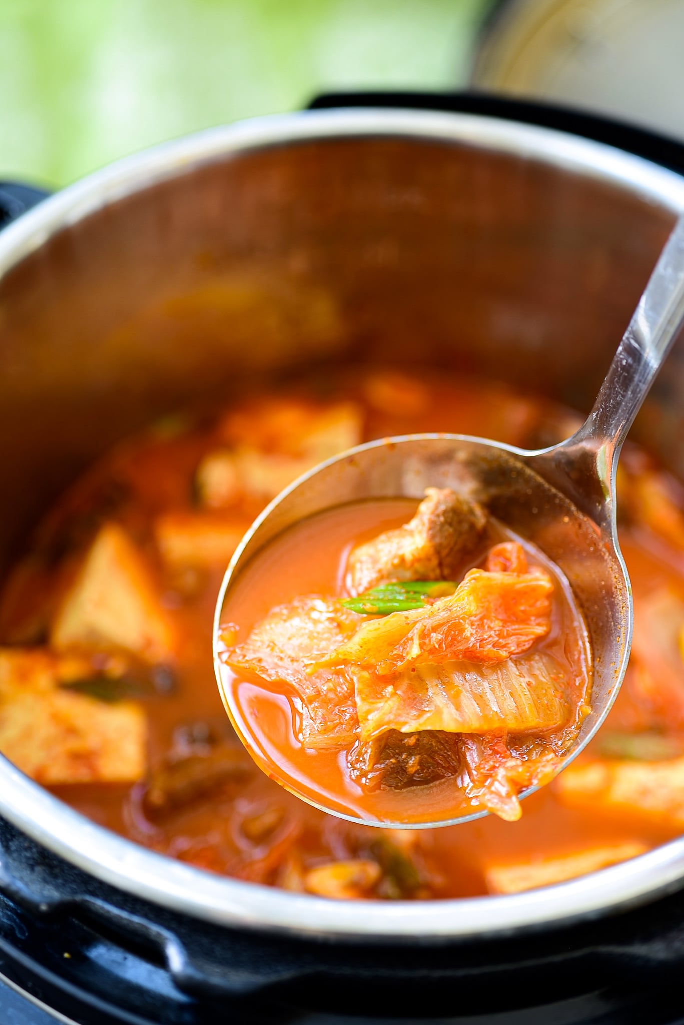 Instant Pot Kimchi Jjigae (Kimchi Stew) - Korean Bapsang