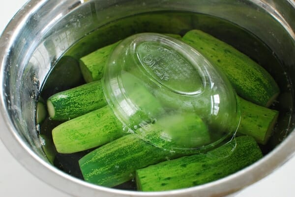DSC 1709 600x402 - Oi Sobagi (Stuffed Cucumber Kimchi)