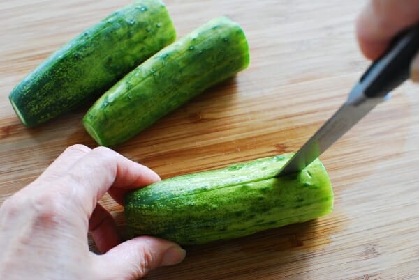 Oiji (Korean Pickled Cucumbers) - Korean Bapsang