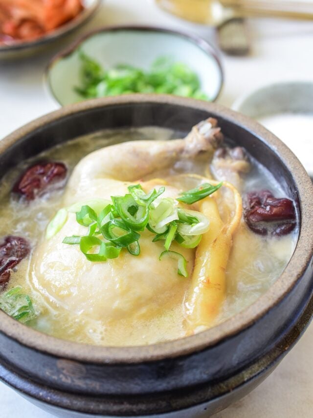Samgyetang (Ginseng Chicken Soup)