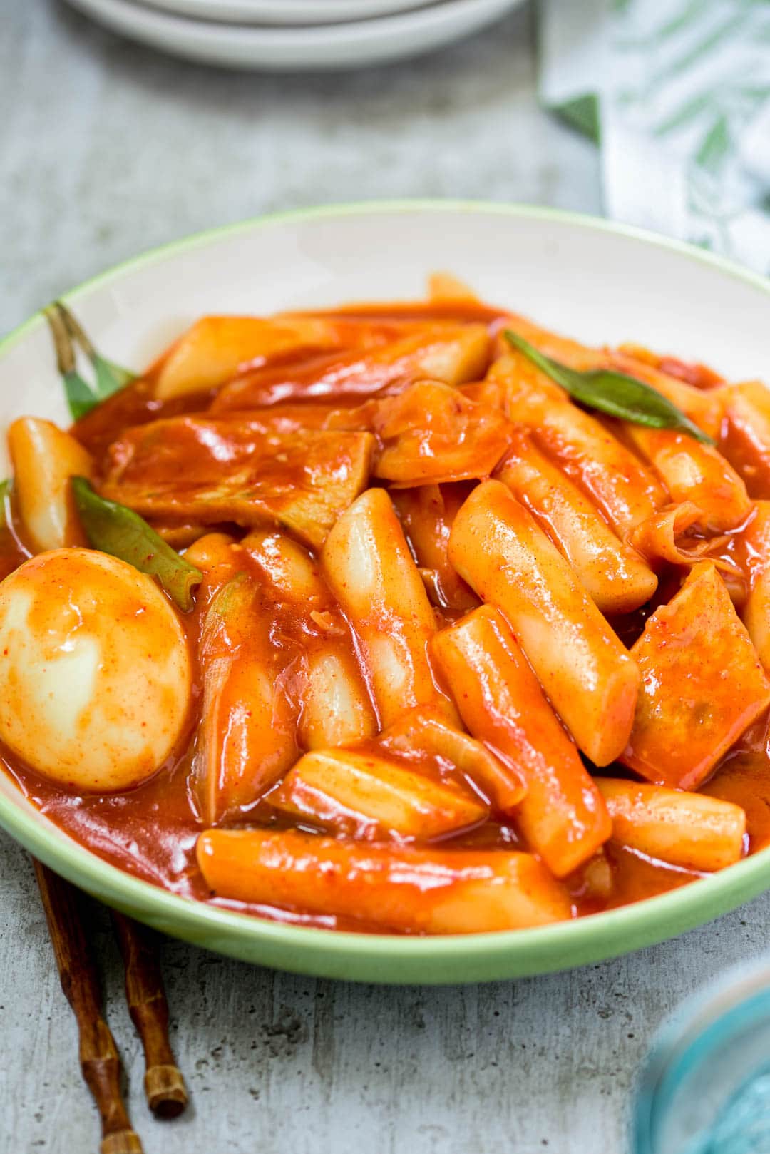 Tteokbokki (Spicy Stir-fried Rice Cakes) - Korean Bapsang