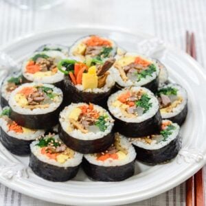 DSC8399 2 e1696691292303 300x300 - Kimbap (Seaweed Rice Rolls)