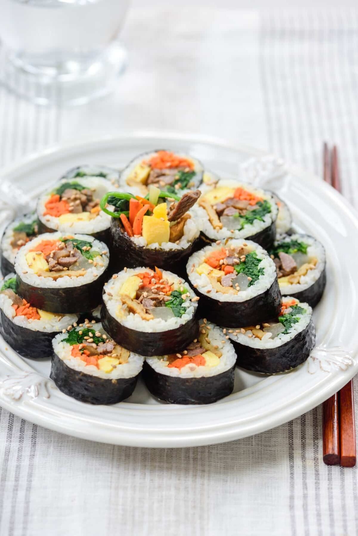 Kimbap Recipe  Korean Bapsang