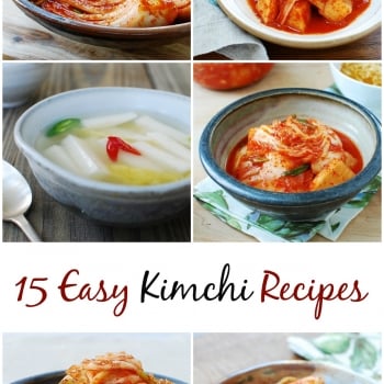 how to make 15 common kimchi types