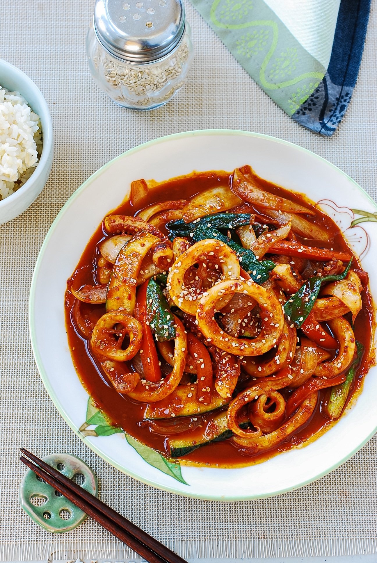 DSC 0024 - Ojingeo Bokkeum (Korean Spicy Stir-fried Squid)