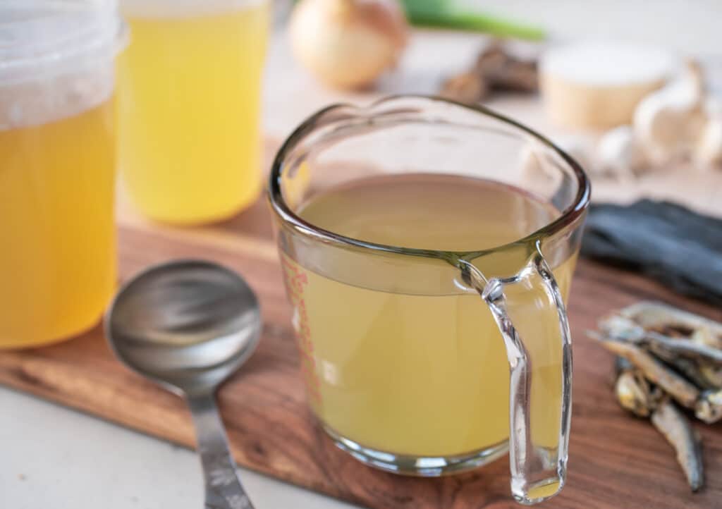 Anchovy Broth for Korean Cooking Korean Bapsang