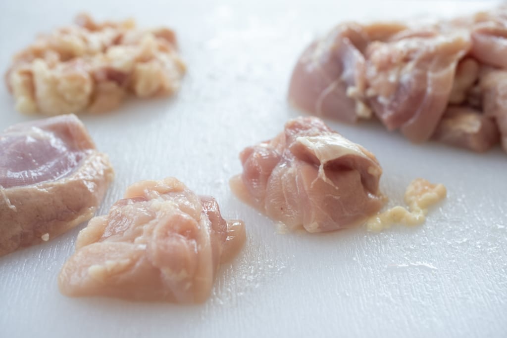 Chicken Stir Fry with Kale and Mushrooms Korean Bapsang