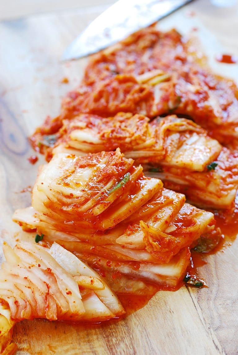 Traditional Kimchi Recipe (Napa Cabbage Kimchi) Korean Bapsang