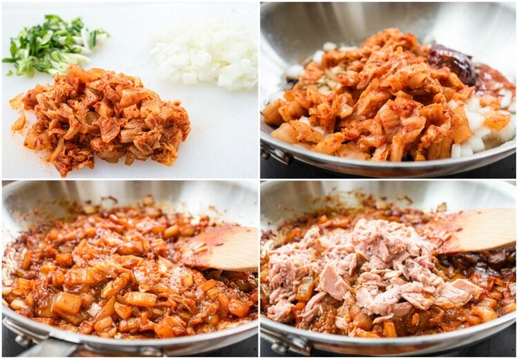 PicMonkey Collage e1644441318226 - Kimchi Fried Rice (Kimchi Bokkeum Bap)