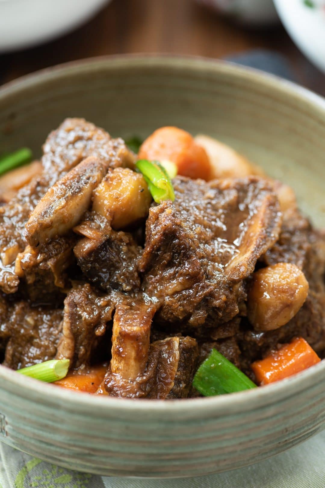 Instant Pot Korean Braised Short Ribs (Galbijjim) - Korean Bapsang