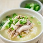 Korean chicken soup