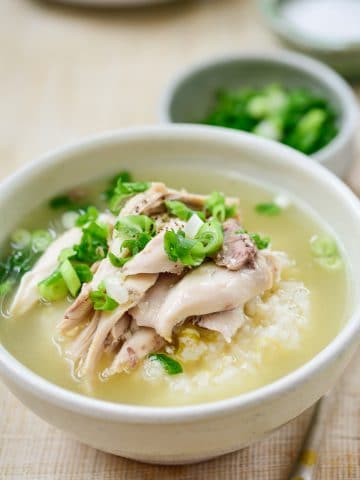 Korean chicken soup