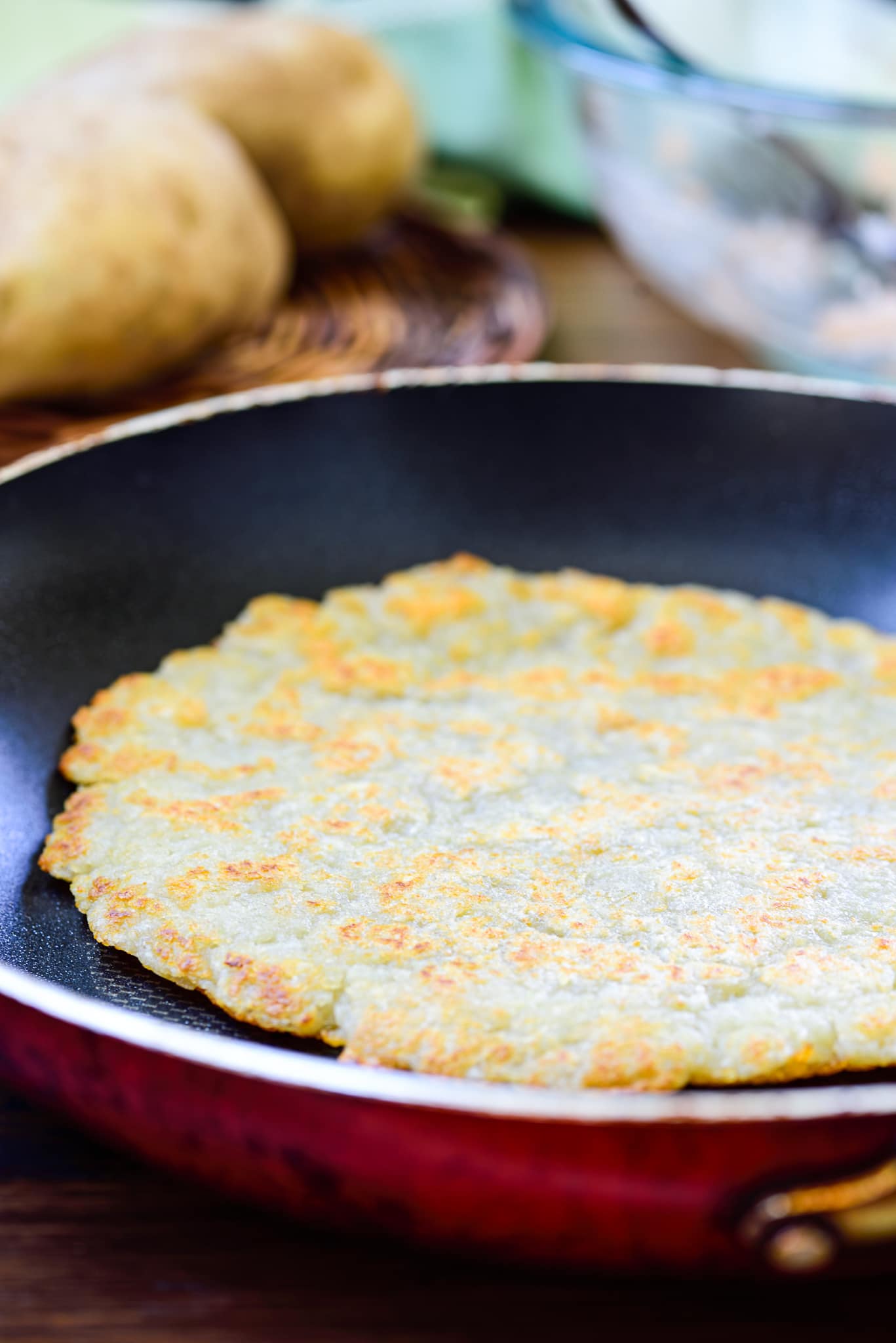 Gamjajeon (Potato Pancakes) - Korean Bapsang