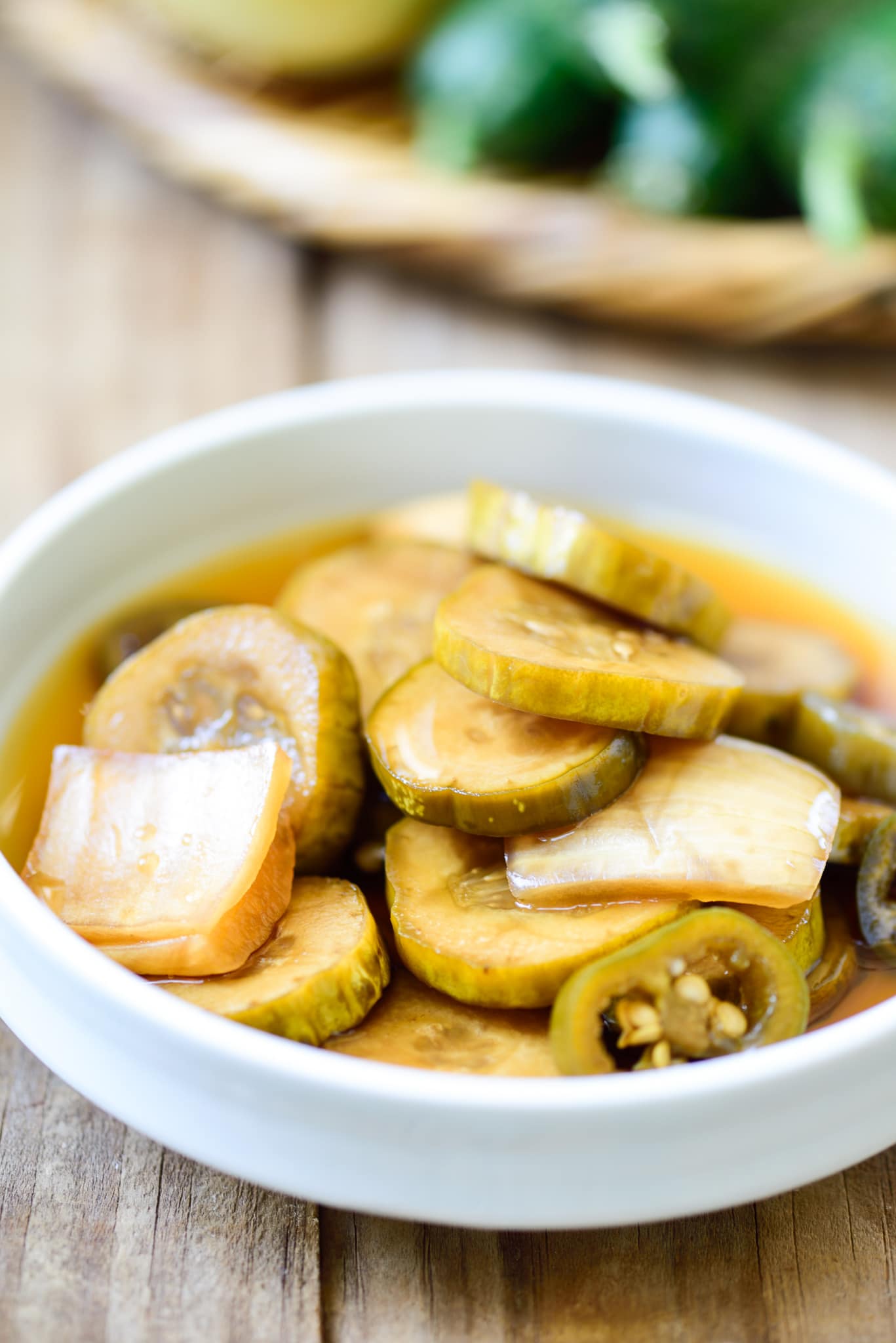 Jangajji (Korean Pickles in Soy Sauce) Korean Bapsang