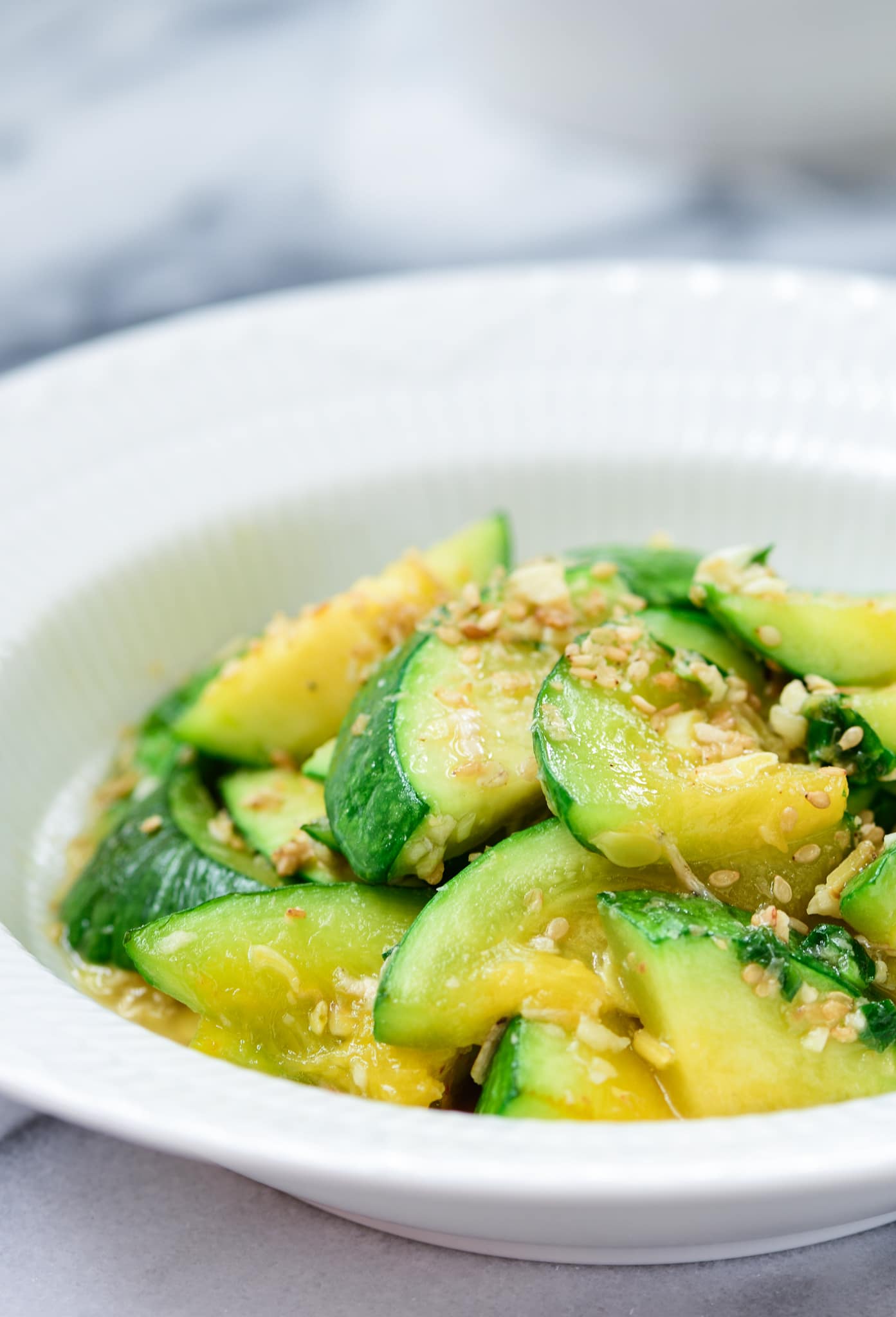 DSC2664 1 - Hobak Bokkeum (Stir-fried Zucchini)