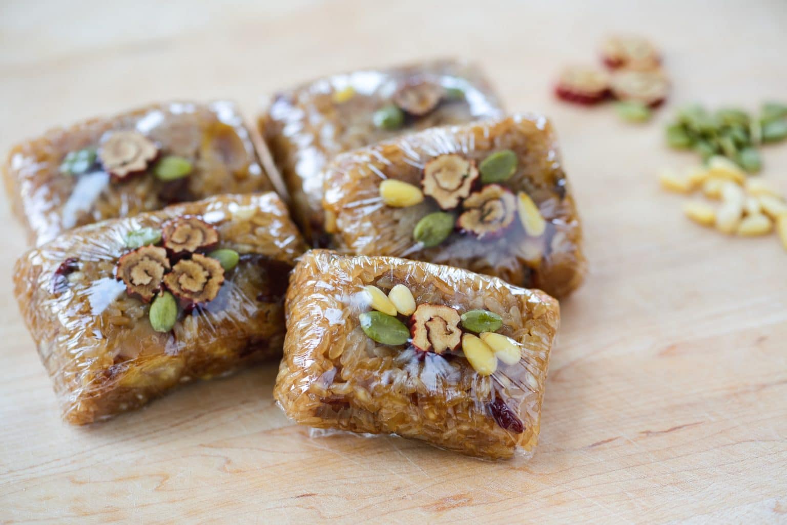 Yasik (Korean sweet rice cake with dried fruits and nuts) Korean Bapsang