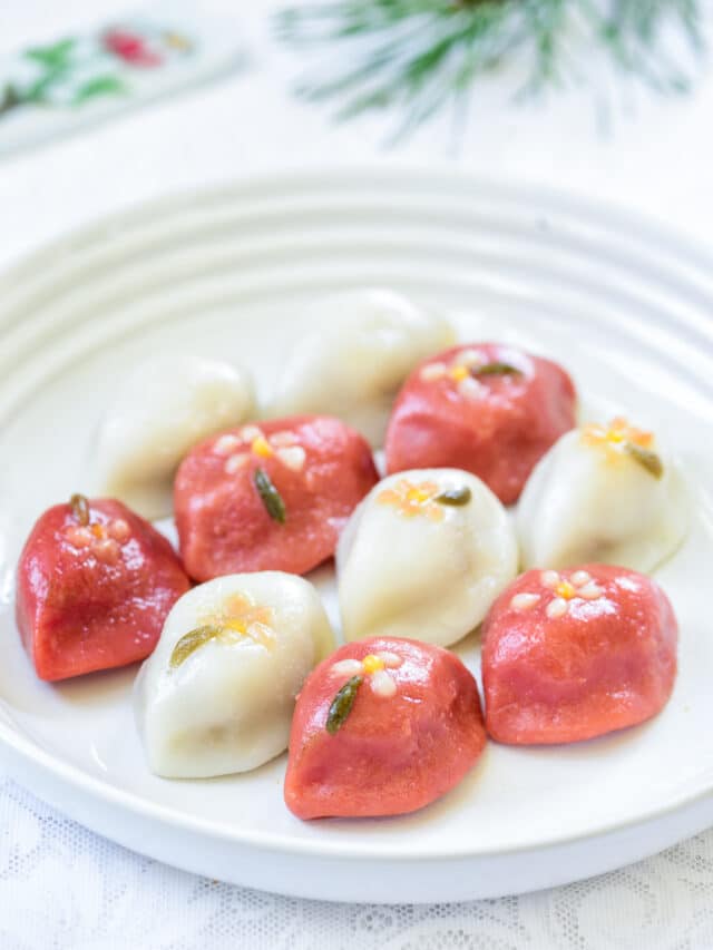 Beet Songpyeon Korean Bapsang