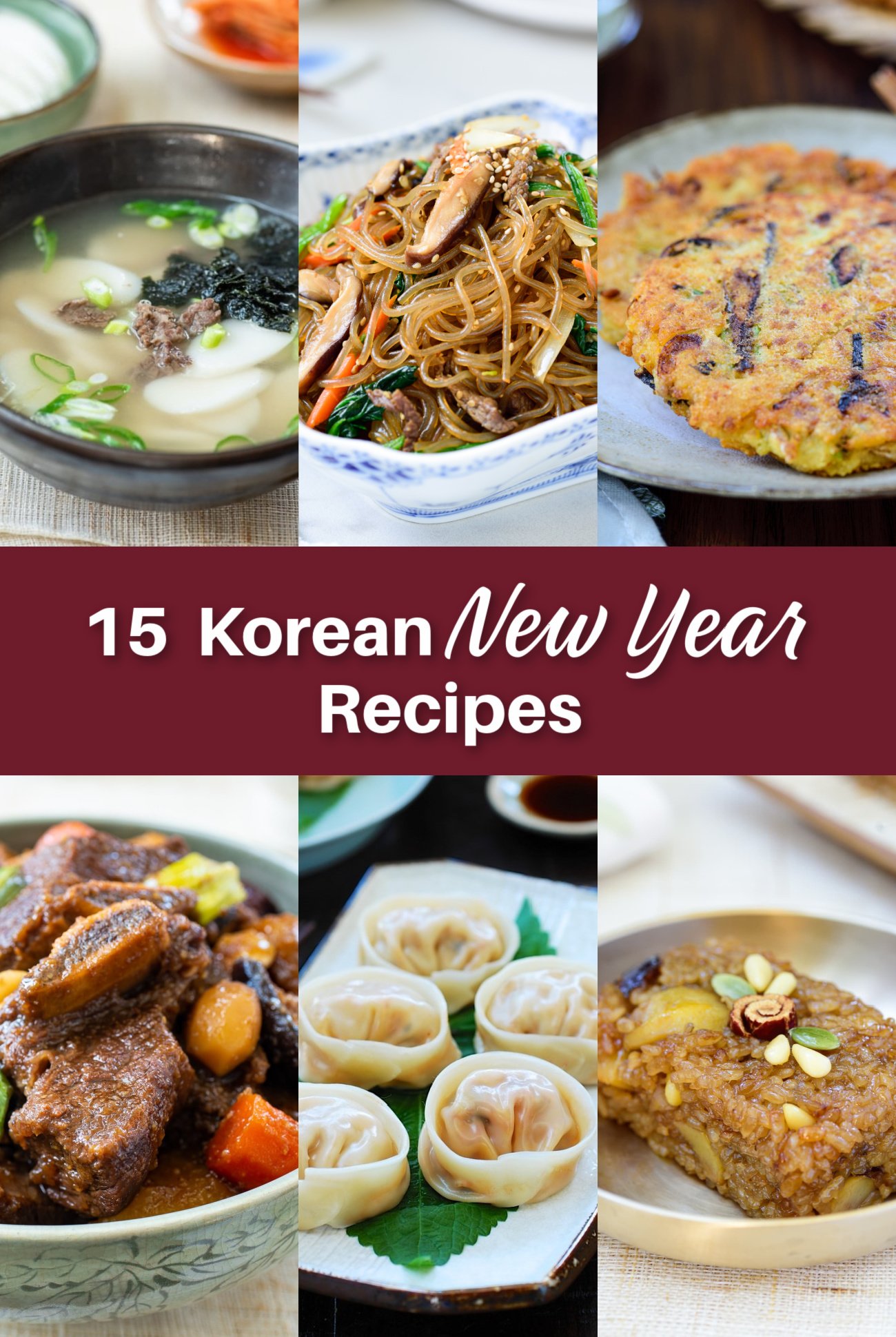 15 Korean New Year Recipes - Korean Bapsang