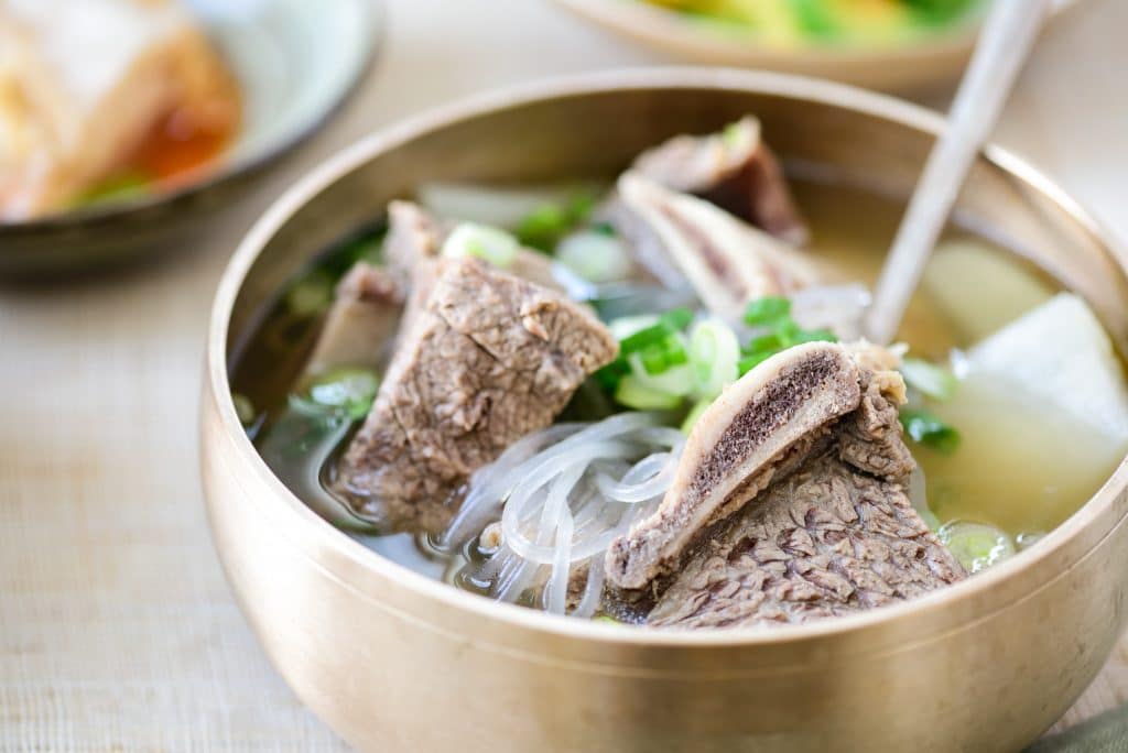 Galbitang (Beef Short Rib Soup) Korean Bapsang