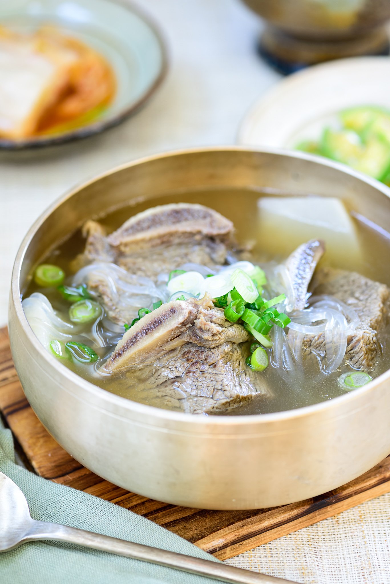 Galbitang (Beef Short Rib Soup) - Korean Bapsang