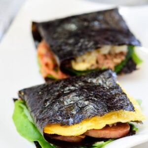 DSC8171 3 e1613625804142 300x300 - Folded Kimbap (or Gimbap)