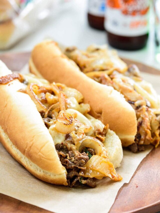 Kimchi Bulgogi Cheesesteak