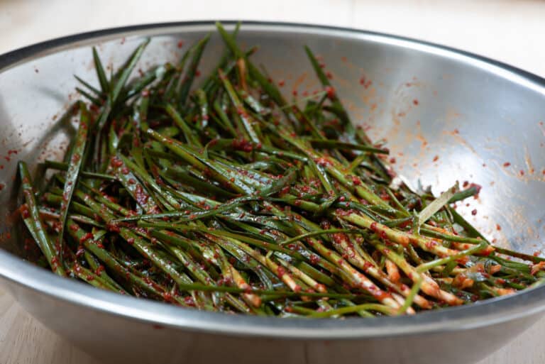 Buchu Kimchi (Garlic Chives Kimchi) DSC0217 768x513 - Buchu Kimchi (Garlic Chives Kimchi)