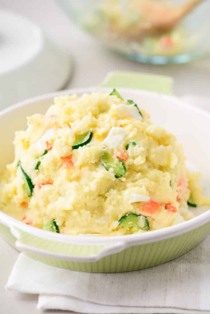 Korean Potato Salad Korean Bapsang Karinokada