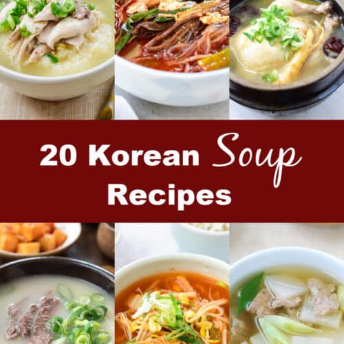 20 Korean Soup Recipes 4 x 6 in 12 500 x 500 - 20 Korean Soup Recipes
