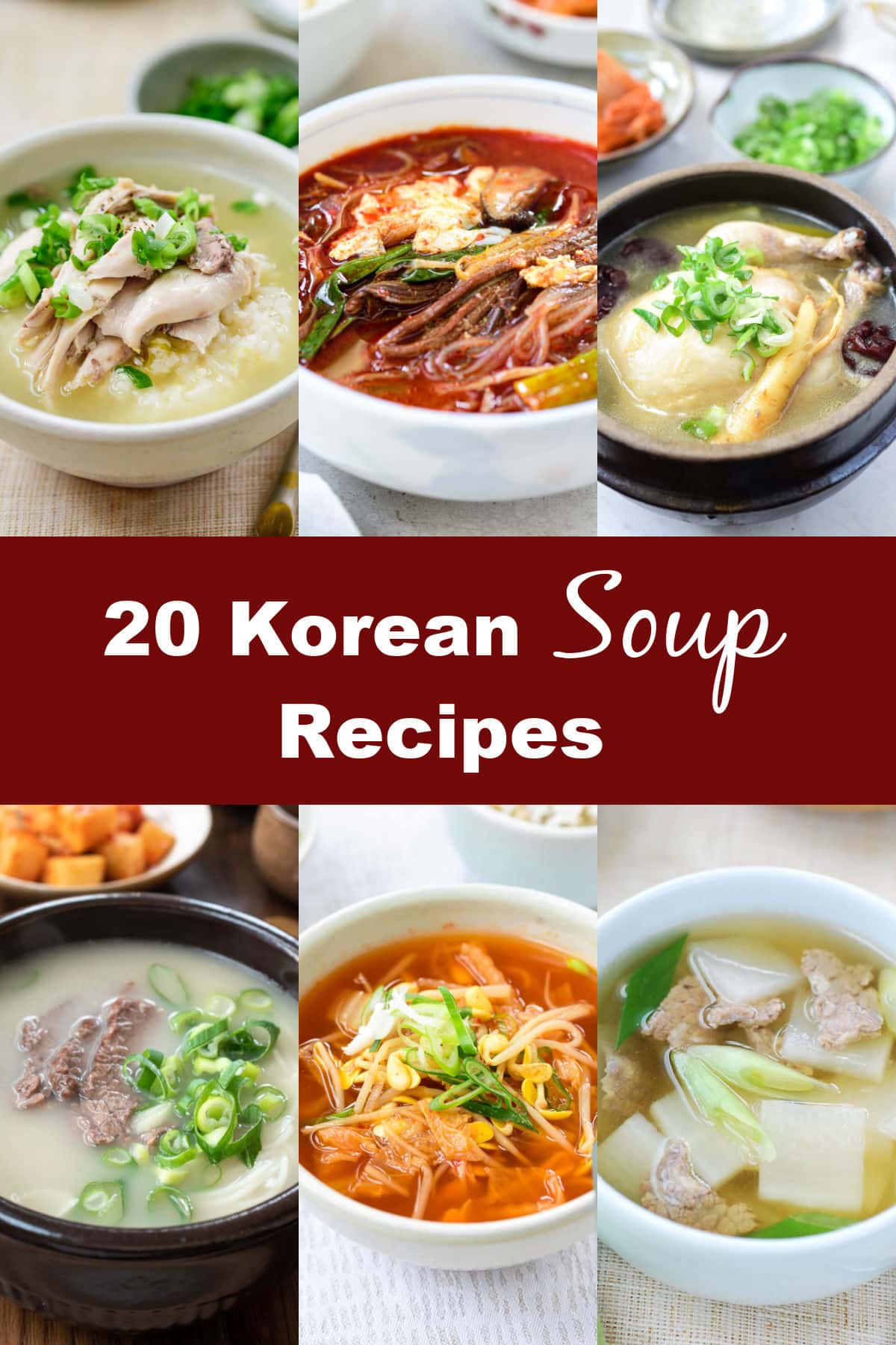 20 Korean Soup Recipes - Korean Bapsang